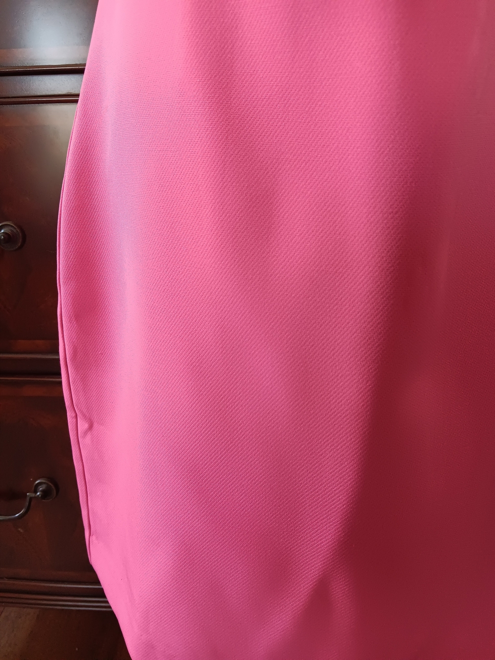 Endless Rose Hot Pink V-Neck Mini Dress with Waist Cutout - Picture 8 of 10